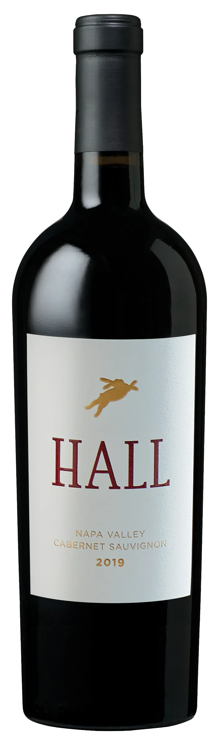 Bottle of HALL 2019 Napa Cabernet Sauvignon