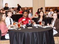 Fall 2024 Ambassadors and Reaud Leadership Institute Etiquette Dinner