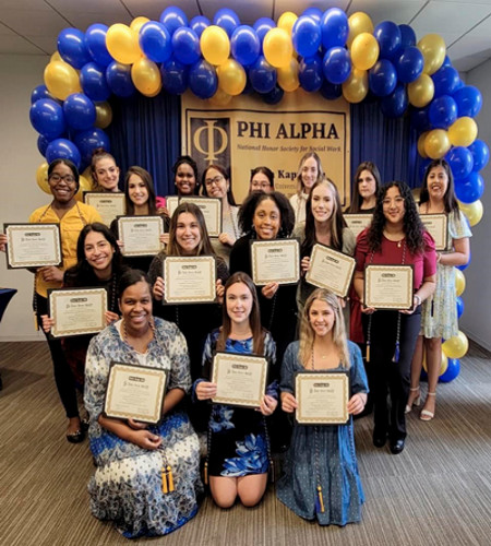 Phi Alpha Social Work Honor Society