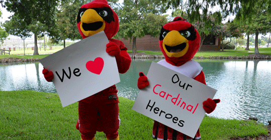 We love our Cardinal Heroes!