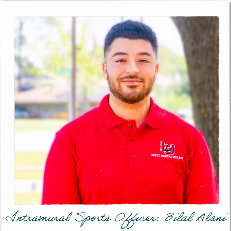 Intramural Sports Co-Officer Bilal Alani