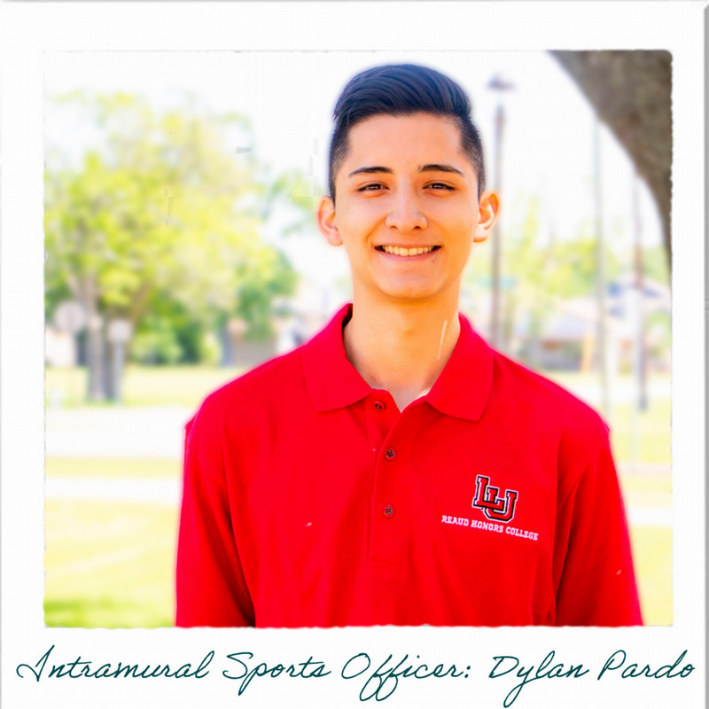 Intramural Sports Co-Officer Dylan Pardo