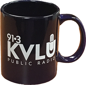 KVLU Cobalt Blue Coffee Mug
