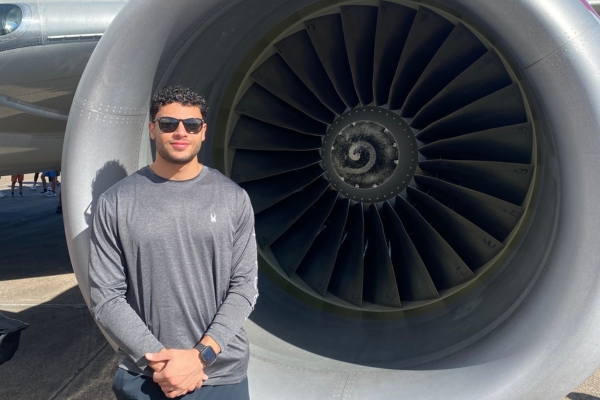 LU student gains hands-on aerospace experience at Future Metals LLC