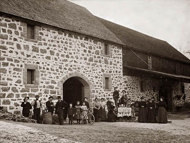 Historical Image of Freemark Abbey Winery from 1898