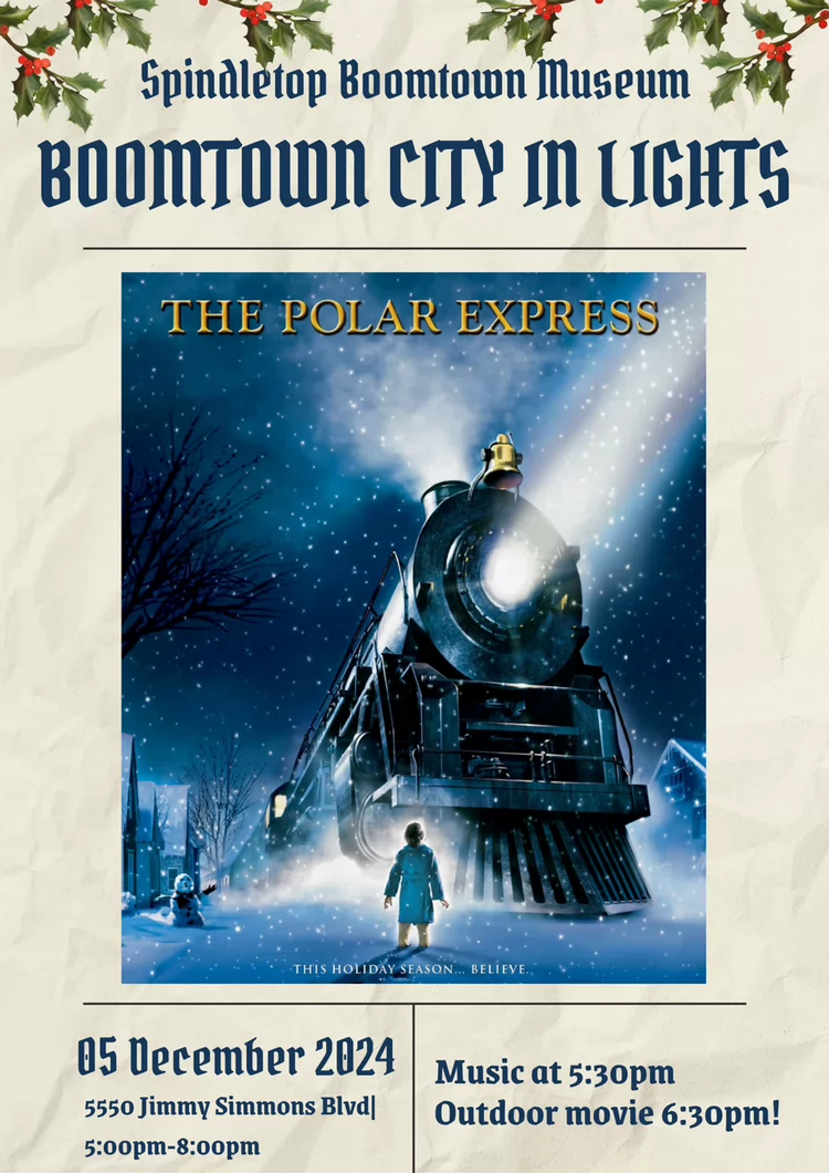 Boomtown City In Lights Presents: The Polar Express. Movie begins at 6:30pm! at 